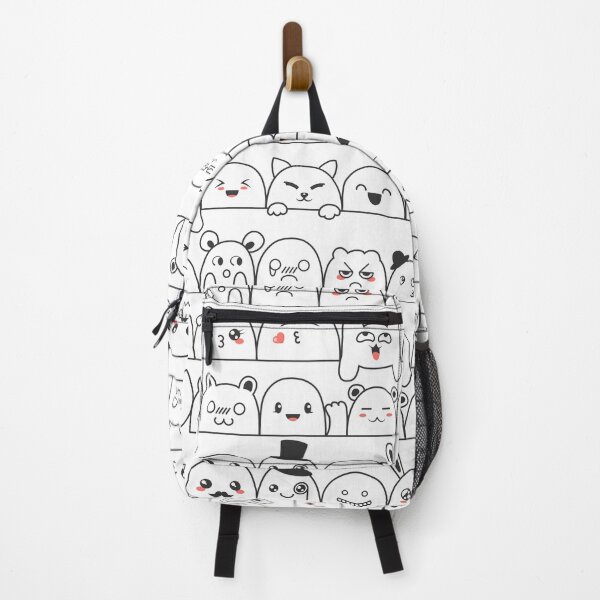 Item preview, Cute funny cartoon faces designed and sold by A Little Shop of Light.