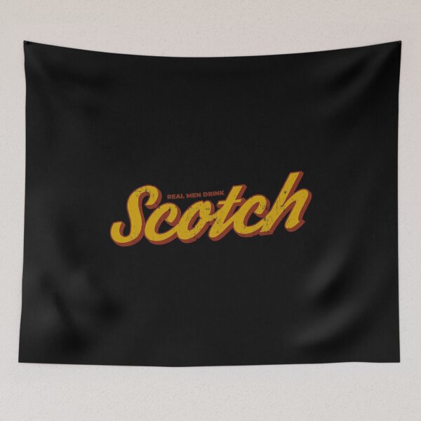 Item preview, Real men drink scotch designed and sold by Statim.