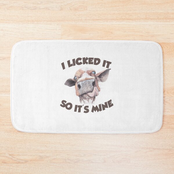 Item preview, I licked it so it's mine funny cow awesome gift for cattle lover designed and sold by Titmit.