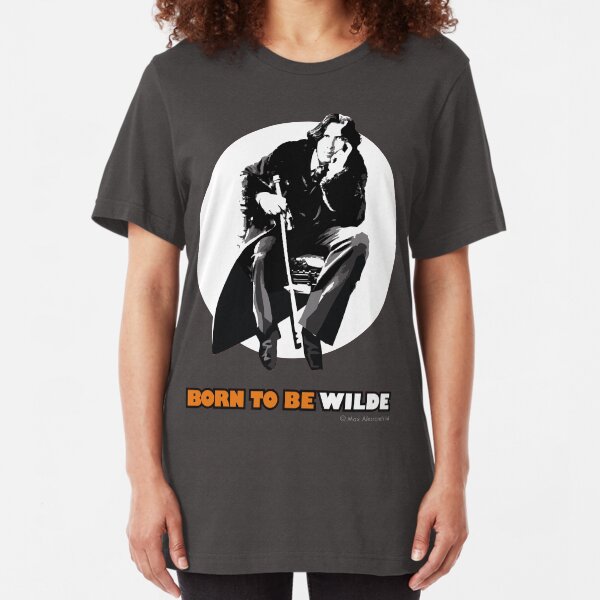 Nacido para ser salvaje Camiseta ajustada