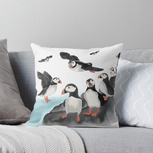 Item preview, Puffins and Cliff designed and sold by MANUMONY.