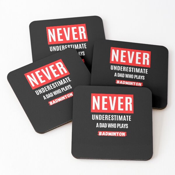 Item preview, Never Underestimate A Dad Who Plays Badminton. designed and sold by Aminovak.