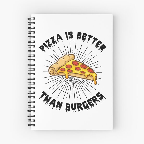 Item preview, La pizza es mejor que las hamburguesas designed and sold by Selective.