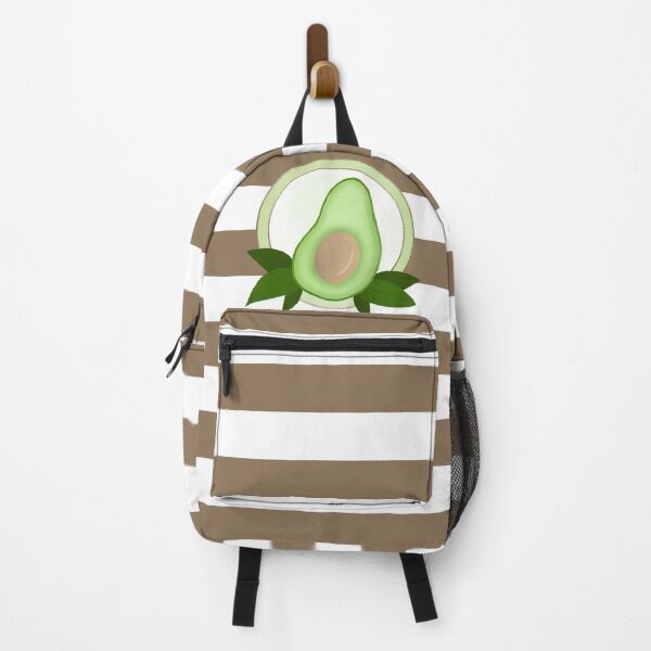 Item preview, Avocado and stripes designed and sold by Home Cyn Home.
