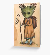 The Soothsayer Greeting Card
