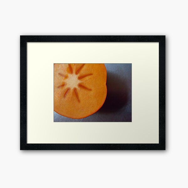 225/365 persimmon Framed Art Print