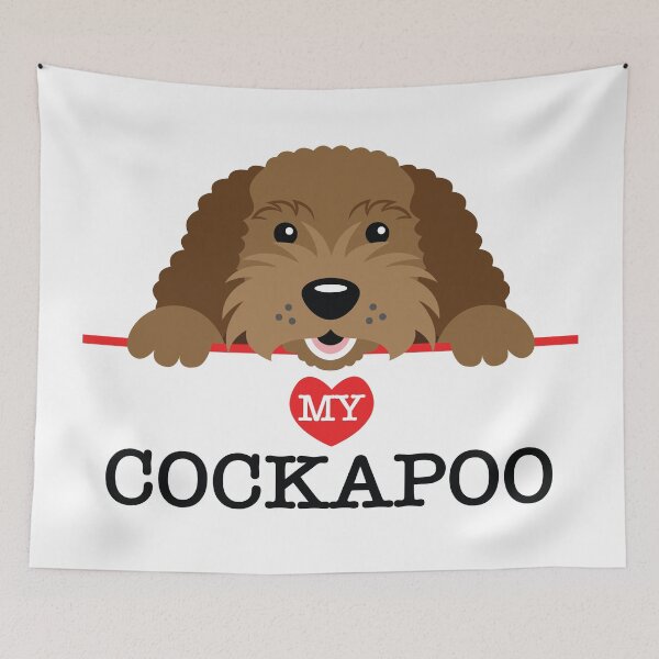 Item preview, Cockapoo (brown) designed and sold by nashville1966.
