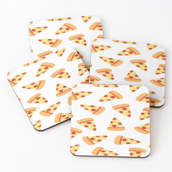 Item preview, Funky cartoon pizzas! designed and sold by sarafianoss.