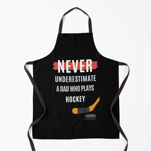 Item preview, Never Underestimate A Dad Who Plays Hockey. designed and sold by Aminovak.