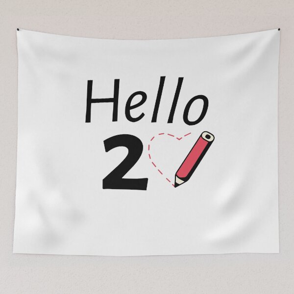 Item preview, HELLO 2 | BIRTHDAY  designed and sold by Ashalcheema.