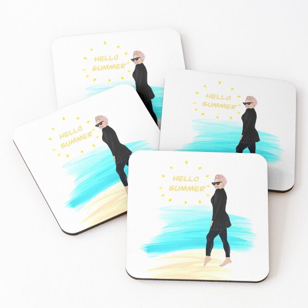 Item preview, Hello summer burkini hijab illustration  designed and sold by Imanitasong.