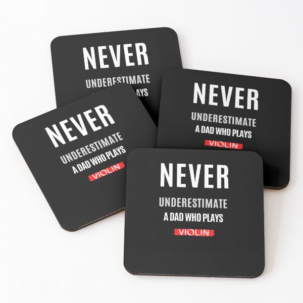 Item preview, Never Underestimate A Dad Who Plays Violin. designed and sold by Aminovak.