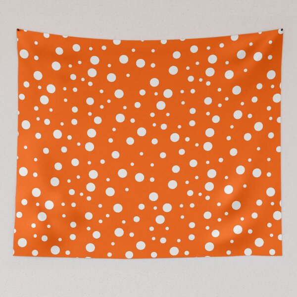 Item preview,  Orange Polka Dots designed and sold by aashna42.