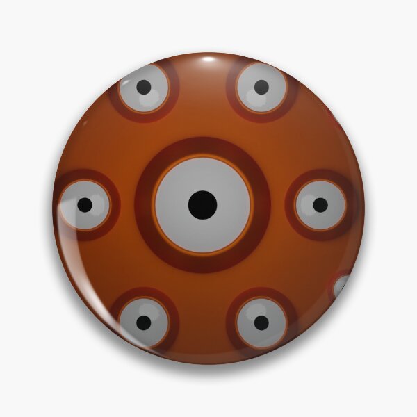 Item preview, creepy orange eyeballs designed and sold by Tomacro.