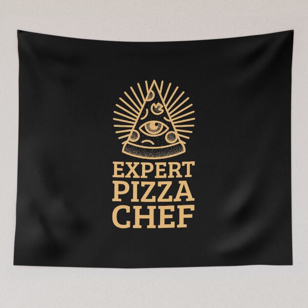 Item preview, Funny Illuminati Eye Expert Pizza Chef designed and sold by quoteology.