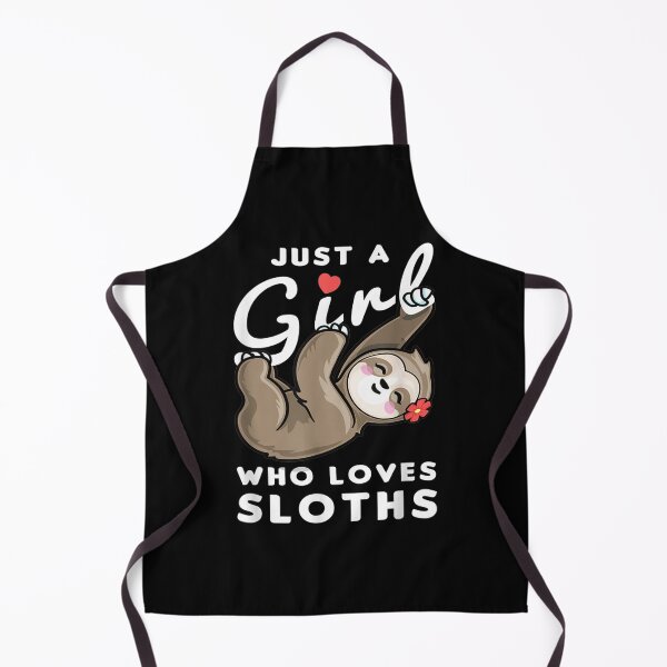 Item preview, Just a Girl Who Loves Sloths designed and sold by lillianeng255.