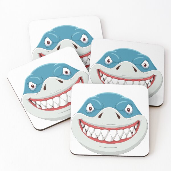 Item preview, Shark face  designed and sold by A Little Shop of Light.