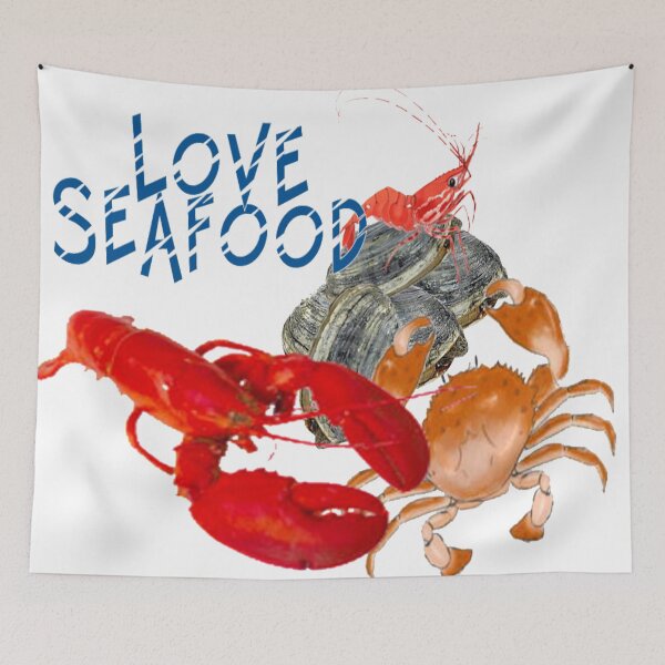 Item preview, Love seafood designed and sold by BellsPainting.