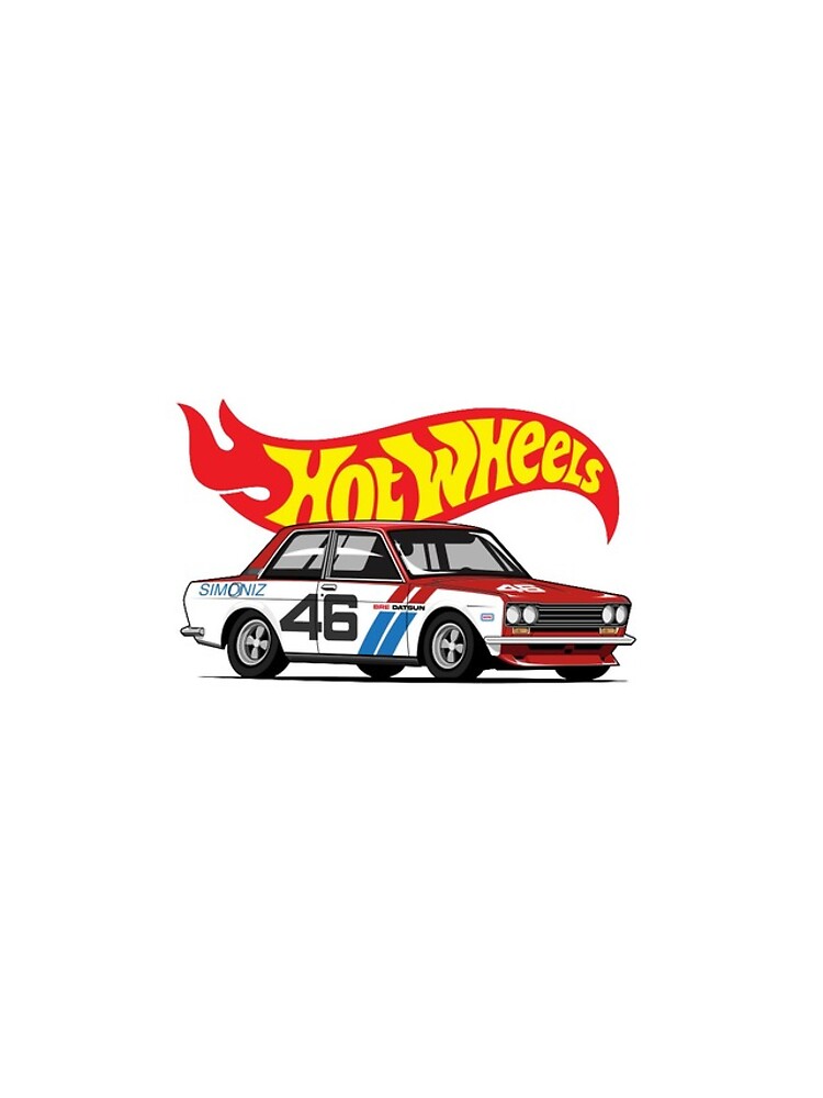 Hot Wheel Datsun Sticker for Sale by FaizalPeyjal