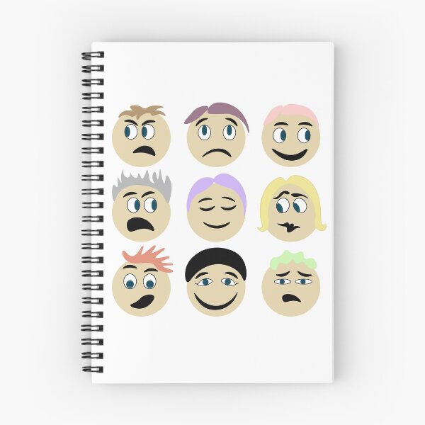 Item preview, Hand drown doodle funny emoji character set designed and sold by Liza-RKS.