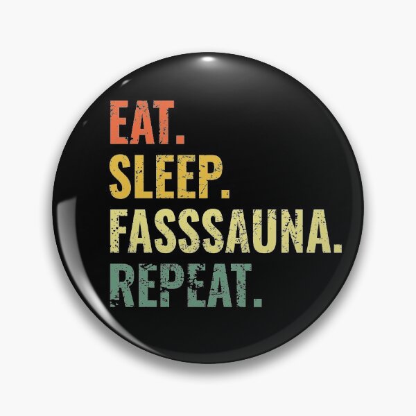 Item preview, Barrel Sauna Eat Sleep Repeat designed and sold by getgr4phicz.