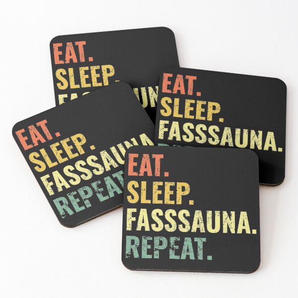 Item preview, Barrel Sauna Eat Sleep Repeat designed and sold by getgr4phicz.