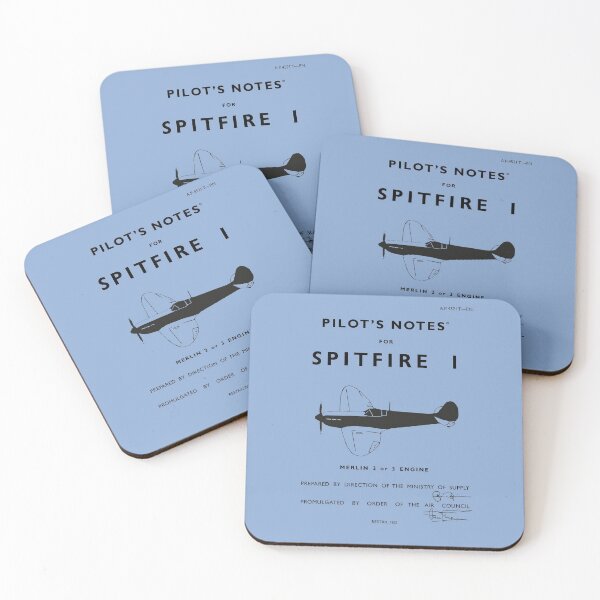Item preview, Pilot's Notes for Spitfire I designed and sold by Project Cancelled.