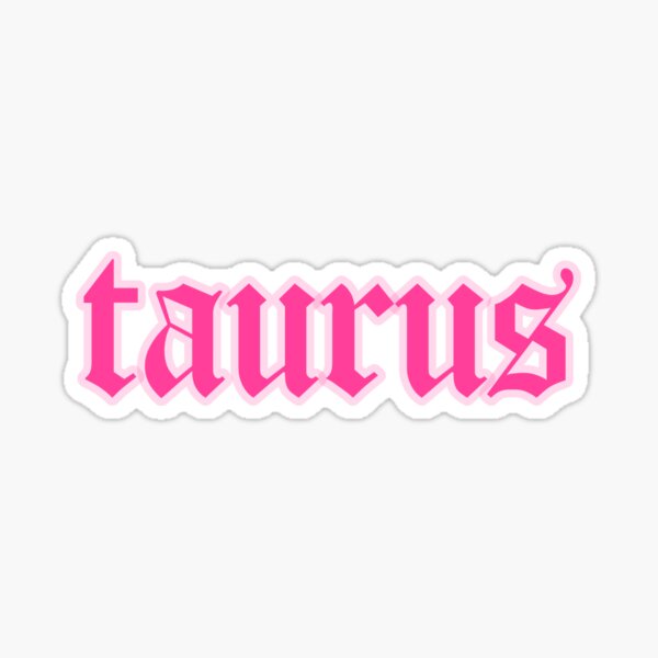 60 Taurus Zodiac Sign Vinyl Envelope Seals Labels Stickers 1.2" Round. 