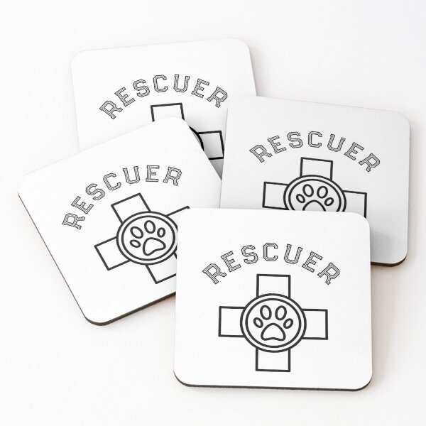 Item preview, Animal Rescuer Cat Dog rescue animal lover gift pet designed and sold by cre8iven8ive.