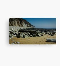 Flamborough Head at Danes Dyke Canvas Print