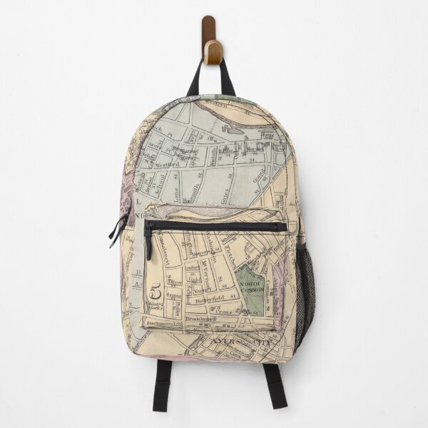 Item preview, Vintage Map of Lowell MA (1881) designed and sold by BravuraMedia.