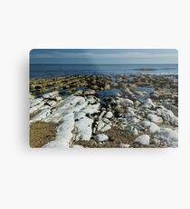 Wave to the Beach Metal Print