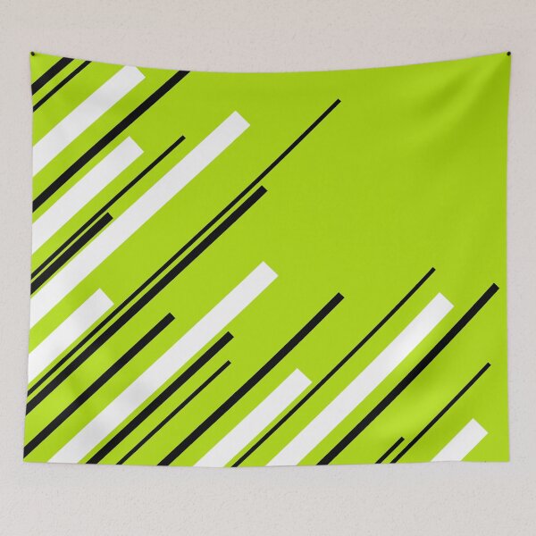 Item preview, Diagonals - Lime Green designed and sold by LAEC-Shop.