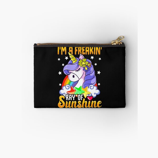 Item preview, Sarcastic I'm A Freakin' Ray of Sunshine Unicorn designed and sold by perfectpresents.