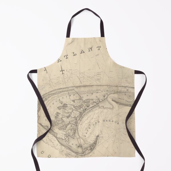 Item preview, Vintage Provincetown and Truro MA Map (1836) designed and sold by BravuraMedia.