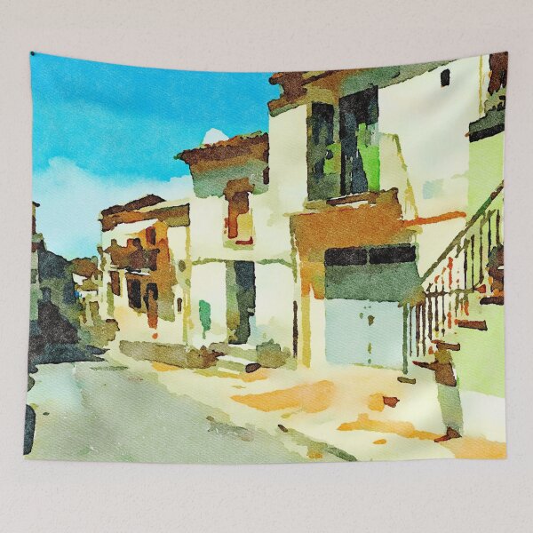 Item preview, Glimpse of the village street designed and sold by Giuseppe Cocco.