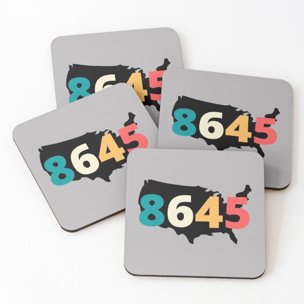 Item preview, 86 45 impeach and remove Trump designed and sold by Combistudios.
