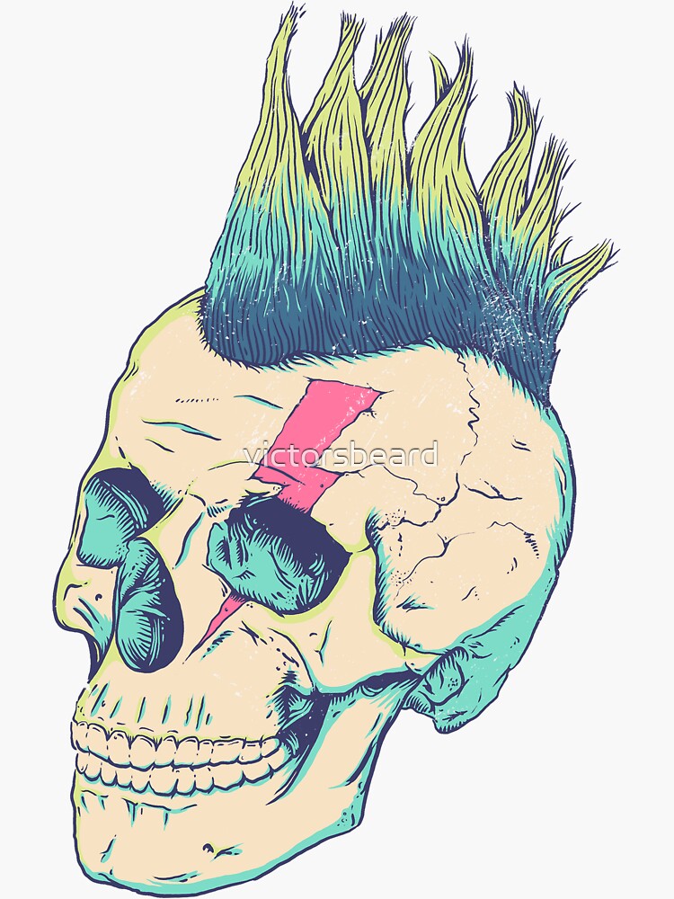 Skull Punk by victorsbeard