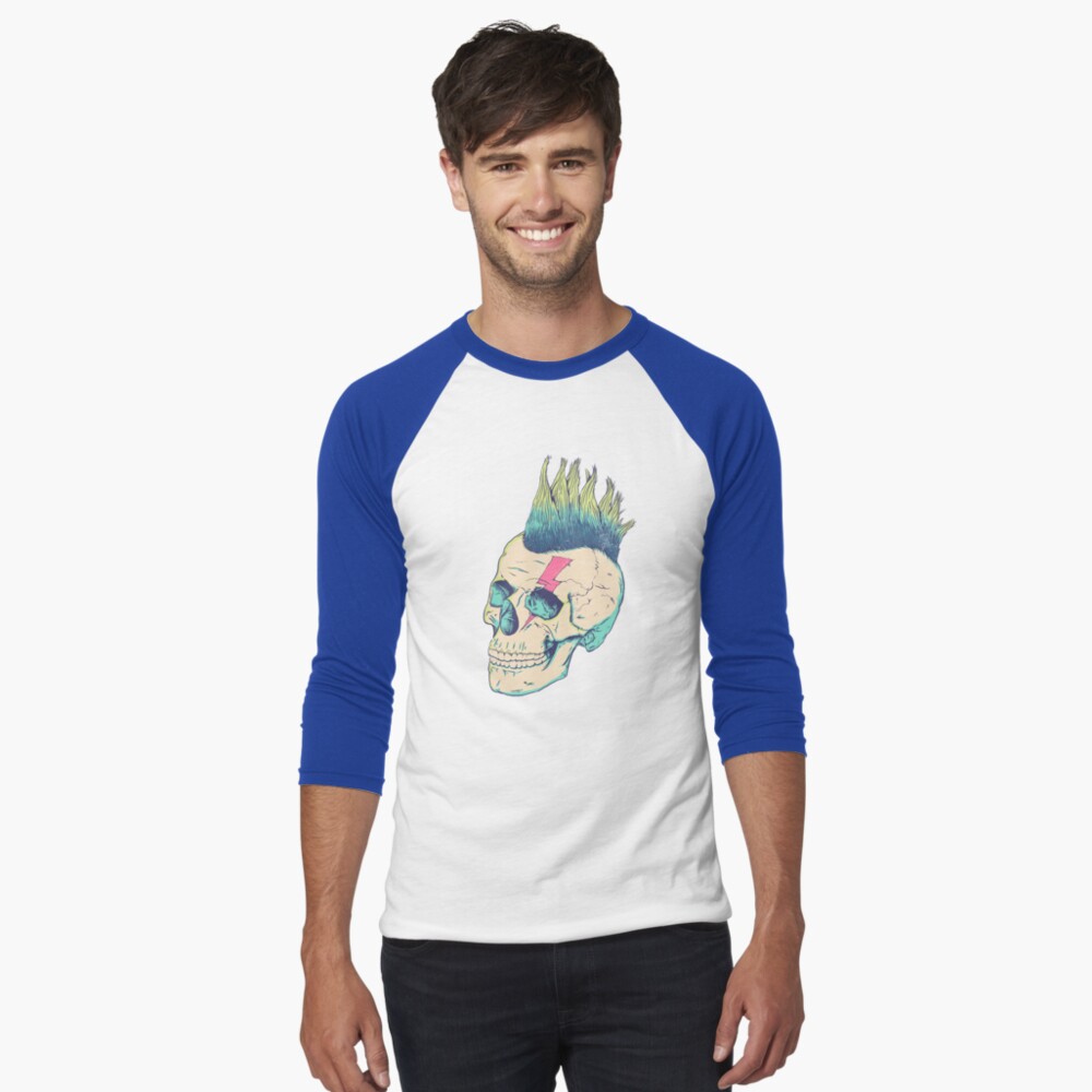 Item preview, Baseball ¾ Sleeve T-Shirt designed and sold by victorsbeard.