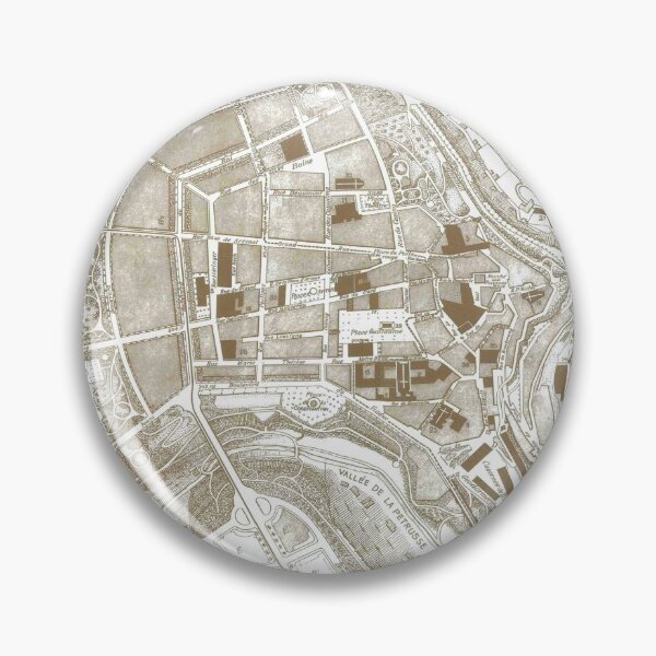 Item preview, Vintage Luxembourg City Map (1907) designed and sold by BravuraMedia.