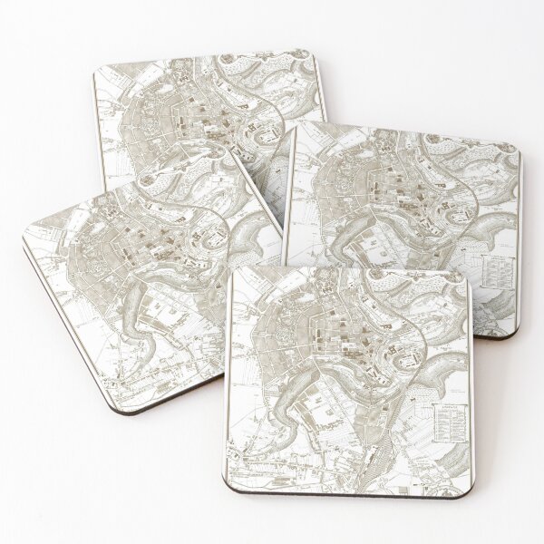 Item preview, Vintage Luxembourg City Map (1907) designed and sold by BravuraMedia.