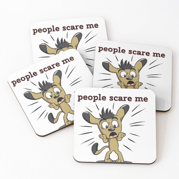 Item preview, People scare me designed and sold by BellsPainting.