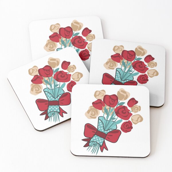 Item preview, Bouquet of Roses Sticker designed and sold by More than Myriad.