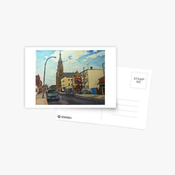Driggs Ave, Brooklyn NY Postcard