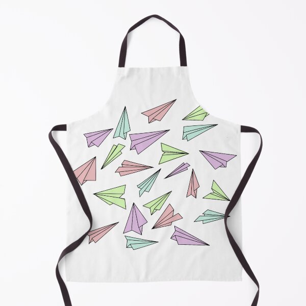 Item preview, Pastel colors doodle of paper planes pattern designed and sold by msro1.