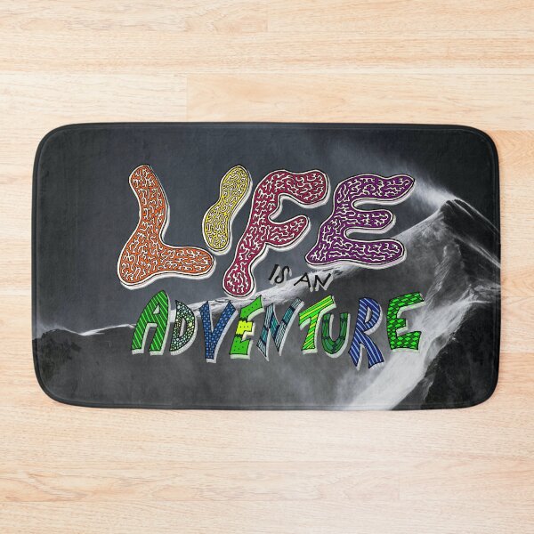 Item preview, Life is an Adventure (Coloured) designed and sold by SmileyJanelle.