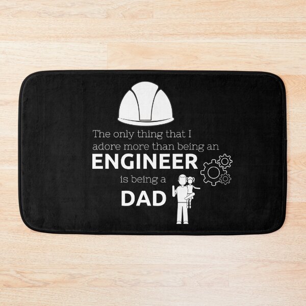 Item preview, Funny Mechanical Engineer Dad Saying designed and sold by OneTimeEngineer.
