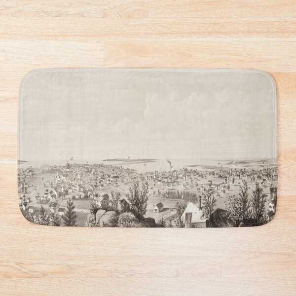Item preview, Vintage Lynn MA Map (1849) designed and sold by BravuraMedia.