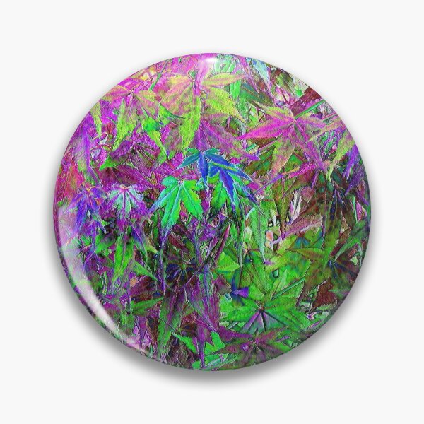 Item preview, Funky multicoloured leaves designed and sold by ThePoodleandCo.