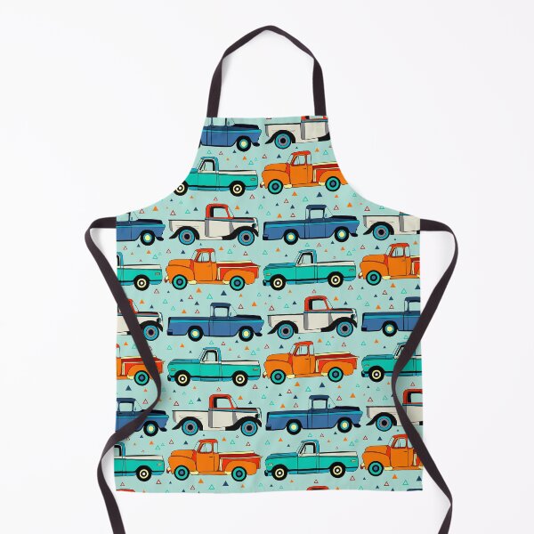 Item preview, Bright Vintage Trucks designed and sold by TigaTiga.